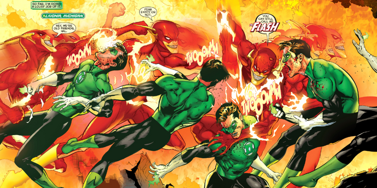 Flash vs Green Lantern Who Actually Wins Their Comic Fights